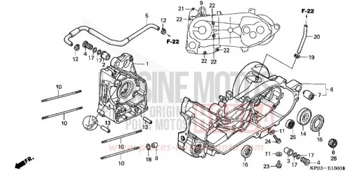 CRANKCASE NSS2501 de 2001