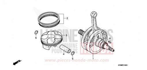 CRANKSHAFT CRF250RD de 2013