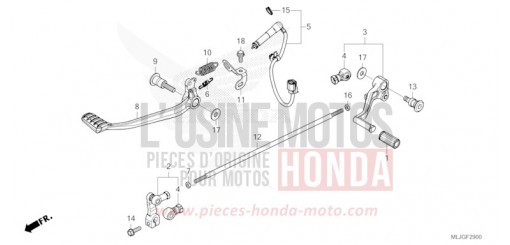 PEDAL GL1800DAT de 2026