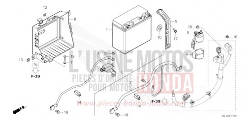 BATTERY GL1800DAT de 2026