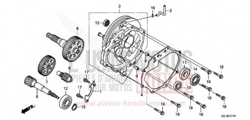 TRANSMISSION NSC110MPDC de 2012