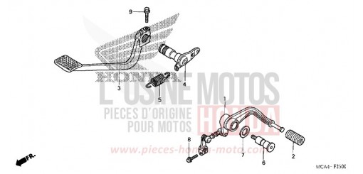 PEDAL GL18008 de 2008
