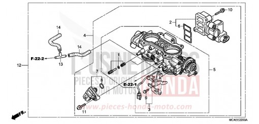 DROSSELKLAPPENGEHAEUSE GL18009 de 2009