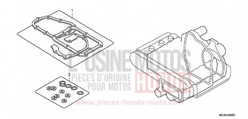 CRANKSHAFT/PISTON GL18009 de 2009