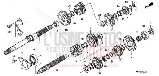 GETRIEBE GL1800A2 de 2002