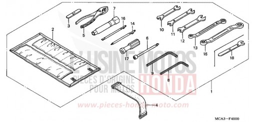 WERKZEUGE GL1800A5 de 2005
