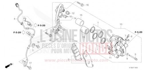 TRANSMISSION CM125CJ de 1988