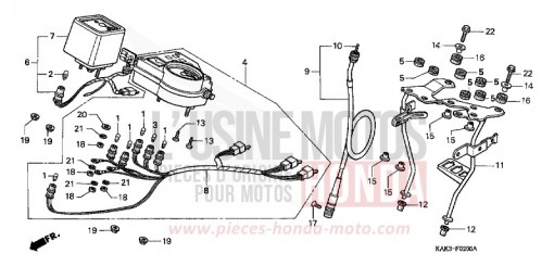 METER CRM125RN de 1992