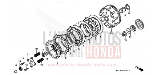 CLUTCH CRM125RP de 1993