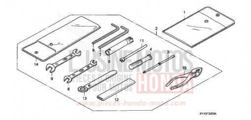 TOOLS NSR125RN de 1992