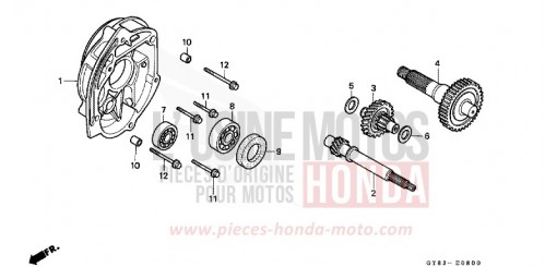 TRANSMISSION PK50ML de 1990