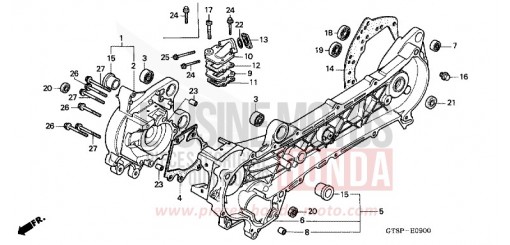 CRANKCASE PK50P de 1993