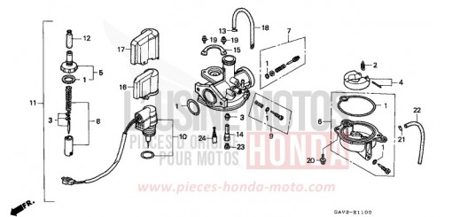 CARBURETOR SJ50R de 1994