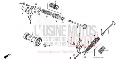 CAMSHAFT/VALVE ST70R de 1994