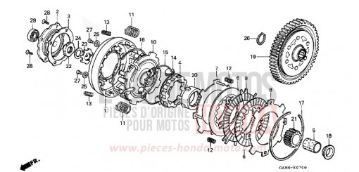 CLUTCH ST70R de 1994