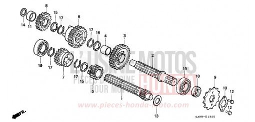TRANSMISSION ST70R de 1994
