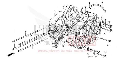 CRANKCASE ST70N de 1992