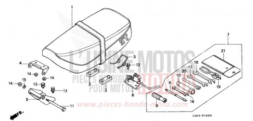 SEAT/TOOL ST70C de 1982