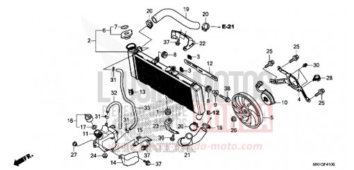 RADIATOR ADV750K de 2020