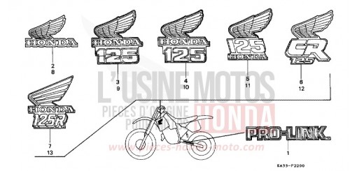 MARK CR125RF de 1985