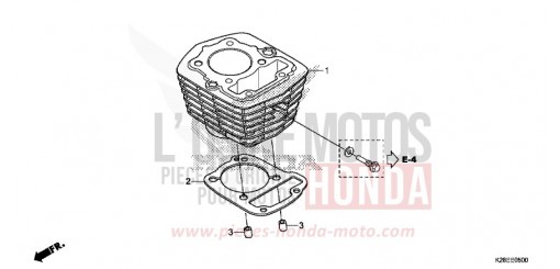 CYLINDER CRF125FBP de 2024