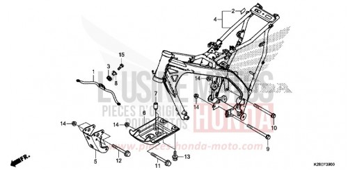 TELAIO CRF125FP di 2024