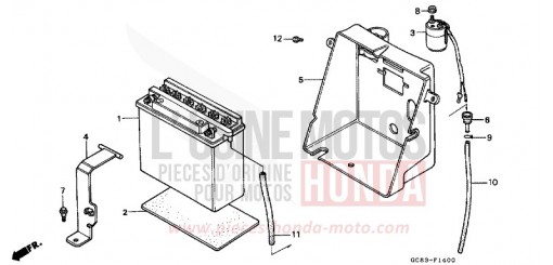 BATTERY NH50MSK de 1989