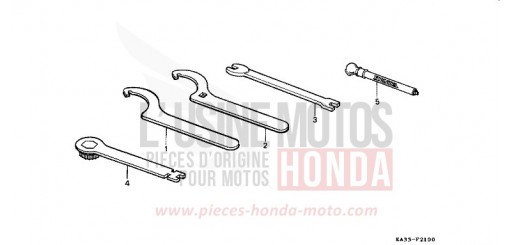 TOOLS CR125RH de 1987