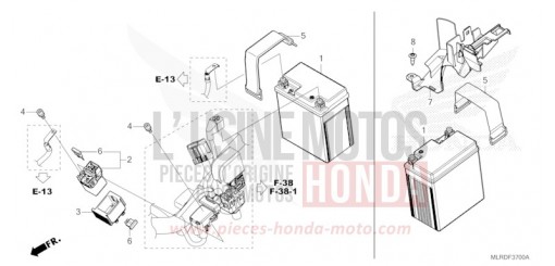 BATTERY CB500XAT de 2026