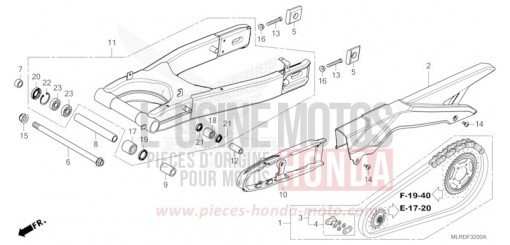 SWINGARM CB500XAT de 2026
