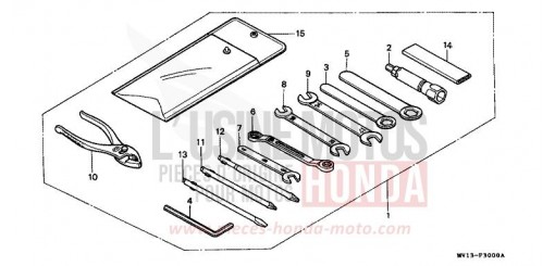 TOOLS XRV750L de 1990