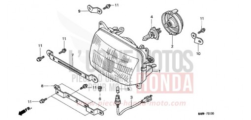 HEADLIGHT XL600VX de 1999