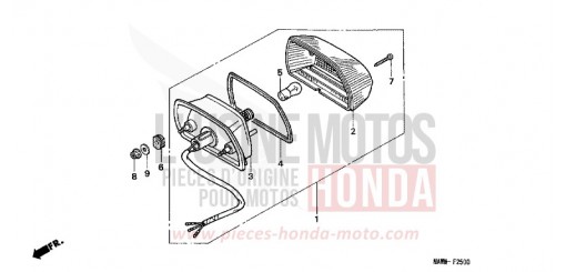 TAILLIGHT XL600VW de 1998