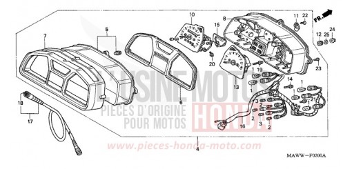METER XL600VW de 1998