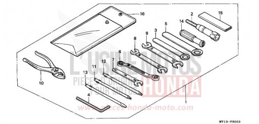 TOOLS XRV750R de 1994