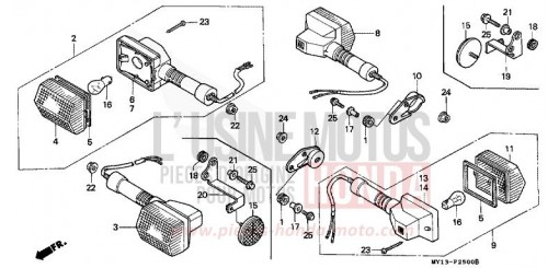 TAILLIGHT XRV750S de 1995