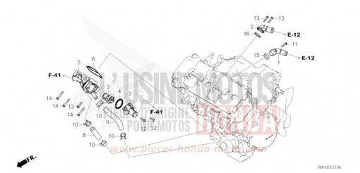 THERMOSTAT CB650RACR de 2024