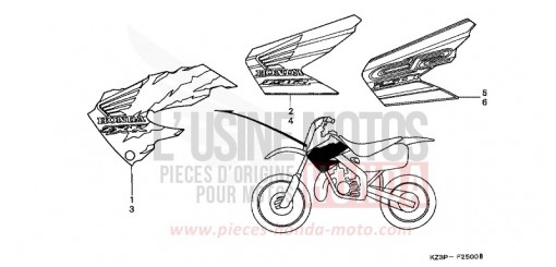 MARCA/STRISCIA CR250RV di 1997