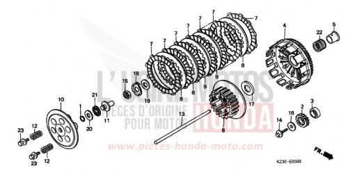 CLUTCH CR250RY de 2000