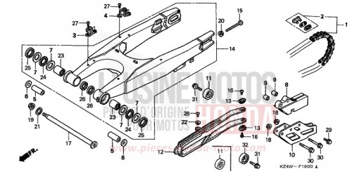 FORCELLONE CR125RW di 1998