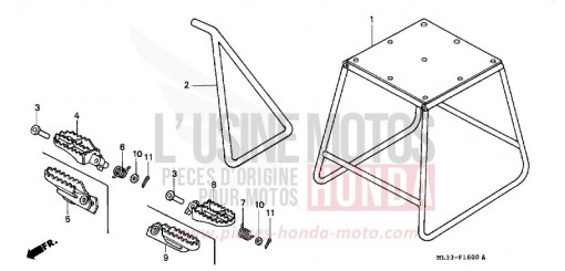 STAND/STEP CR500RP de 1993