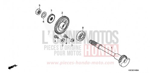 BALANCER CRF150R8 de 2008