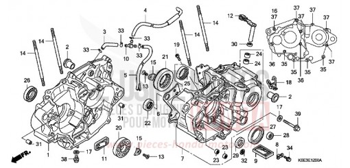 CRANKCASE CRF150RB9 de 2009