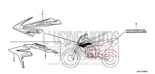MARK CRF150RBD de 2013