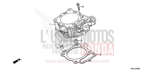CYLINDER CRF150RBE de 2014