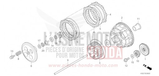 CLUTCH CRF150RBN de 2022