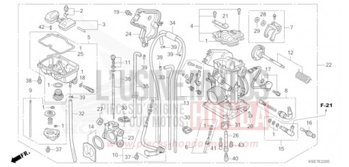 CARBURETOR CRF150RBN de 2022