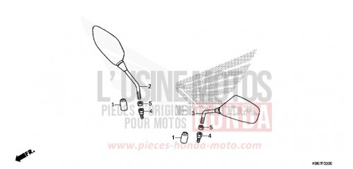 MIRROR WW125AK de 2019