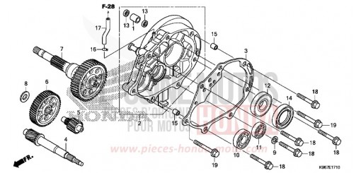TRANSMISSION WW125AK de 2019