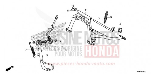 STAND WW125AK de 2019